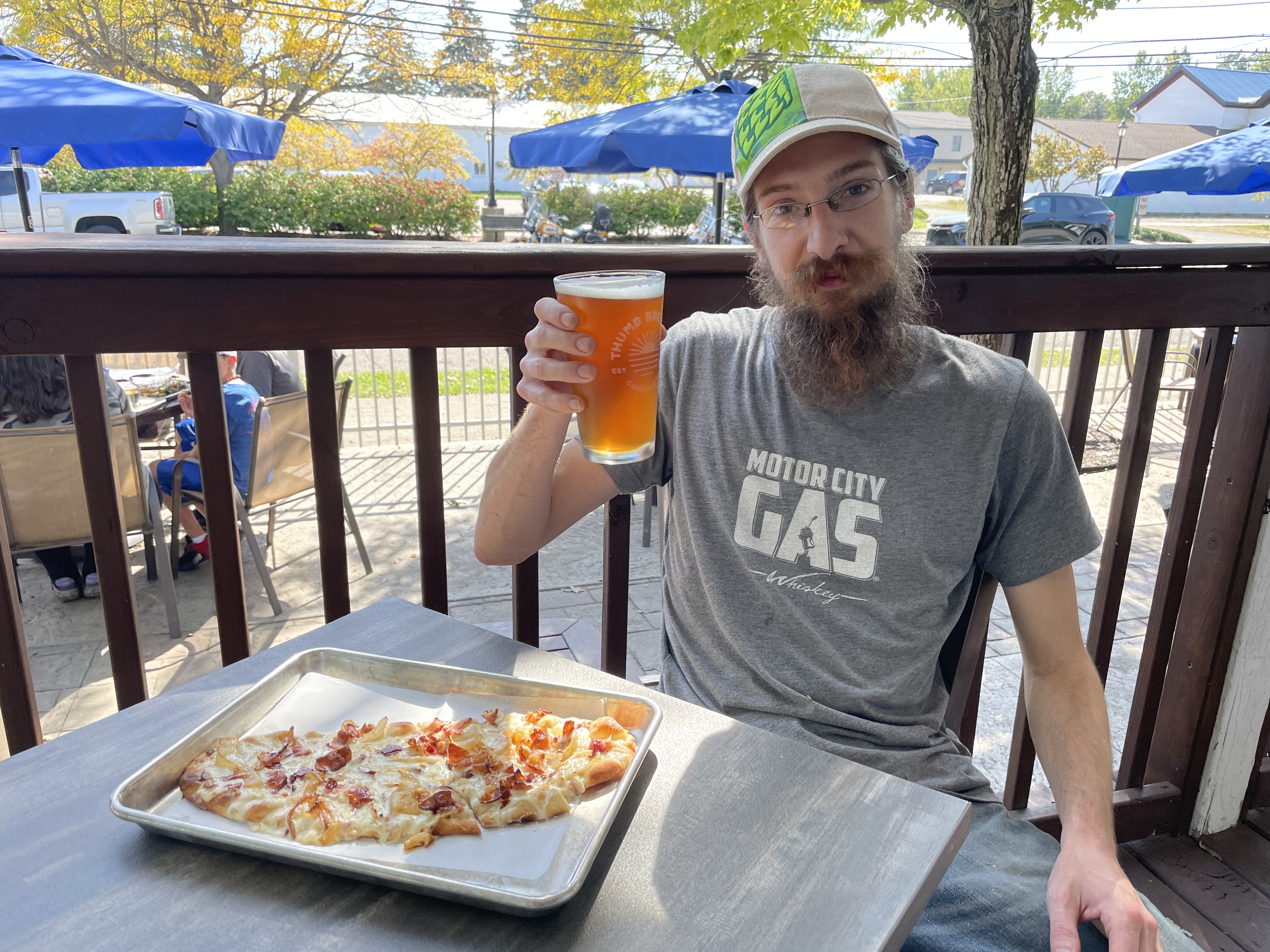 Nick goes Flamkooken with his Marzen Bier